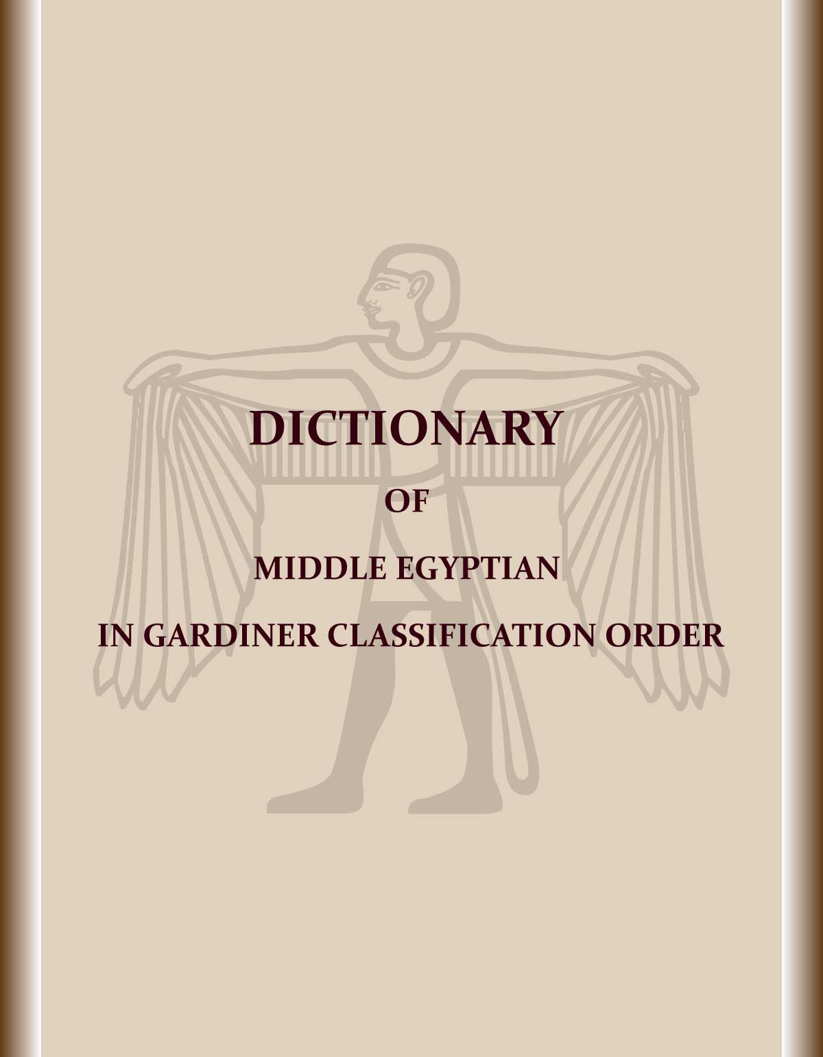 Dictionary-of-Middle-Egyptian-in-Gardiner-Classification-Order-book-cover