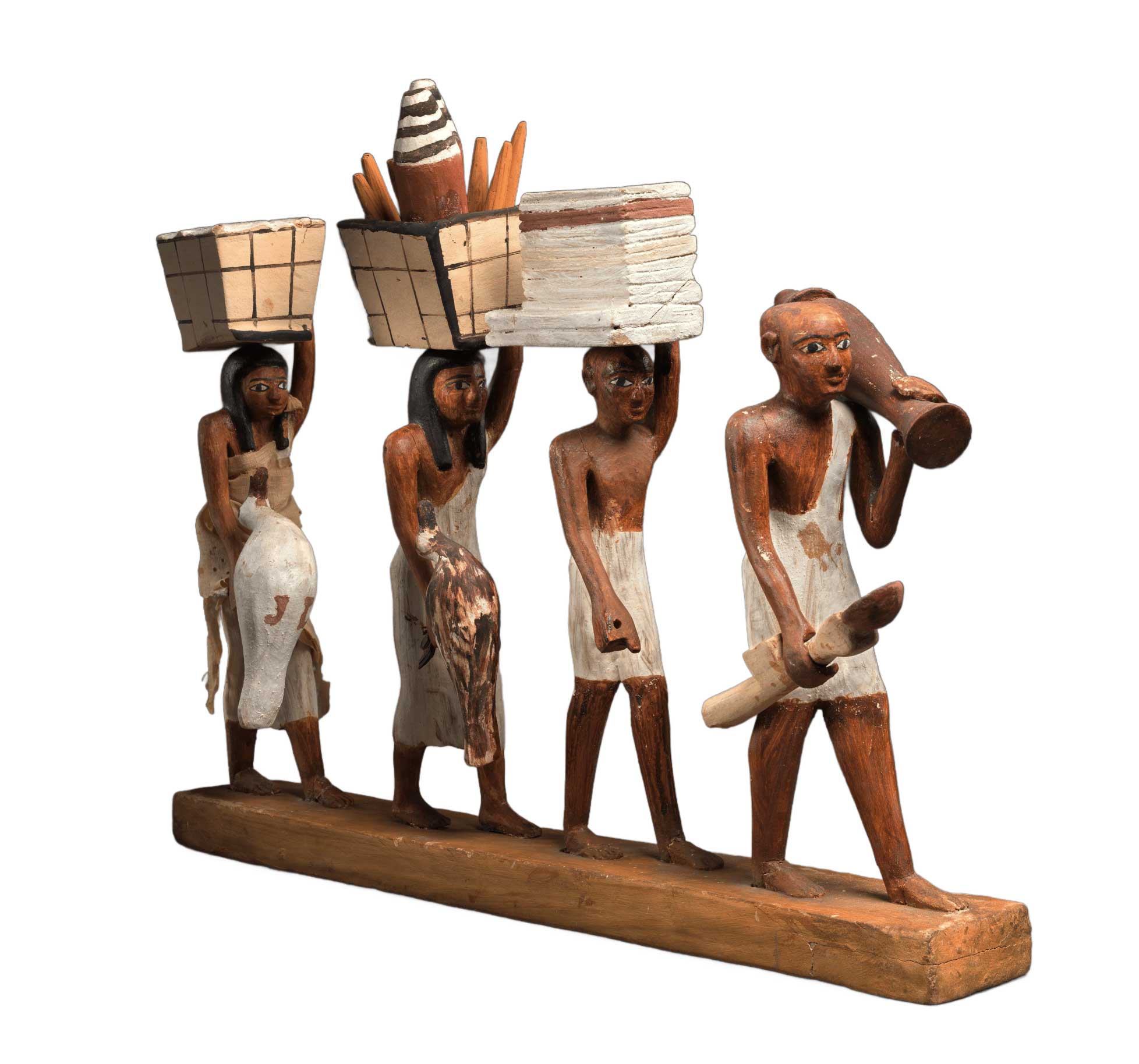 Model-of-a-procession-of-offering-bearers