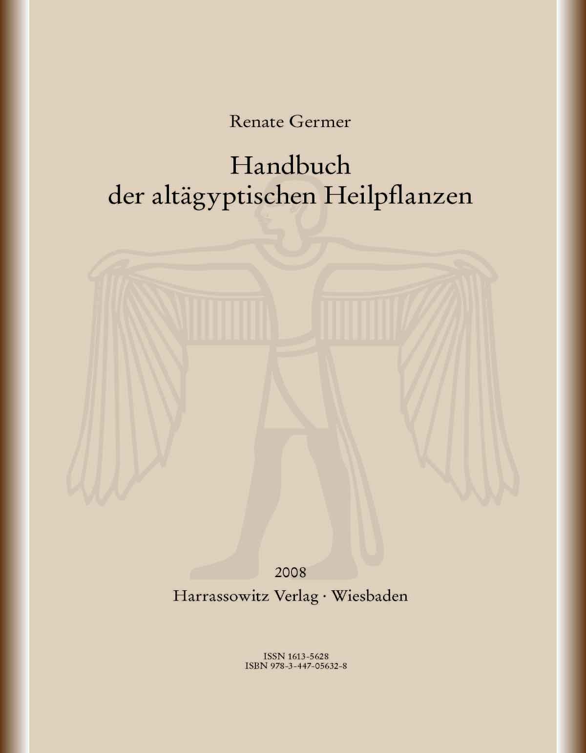 Handbuch der altägyptischen Heilpflanzen-cover